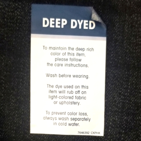 Lee Rider's Women's Regular Fit, Midrise, Skinny, Deep Dyed Jeans, Size 18 - Picture 9 of 9